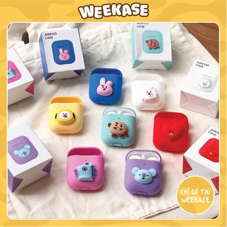 Vỏ bảo vệ hộp sạc tai nghe Apple Airpods 1, 2, Apple Airpods Pro chất liệu cao cấp, chống rơi vỡ ban nhạc hàn quốc