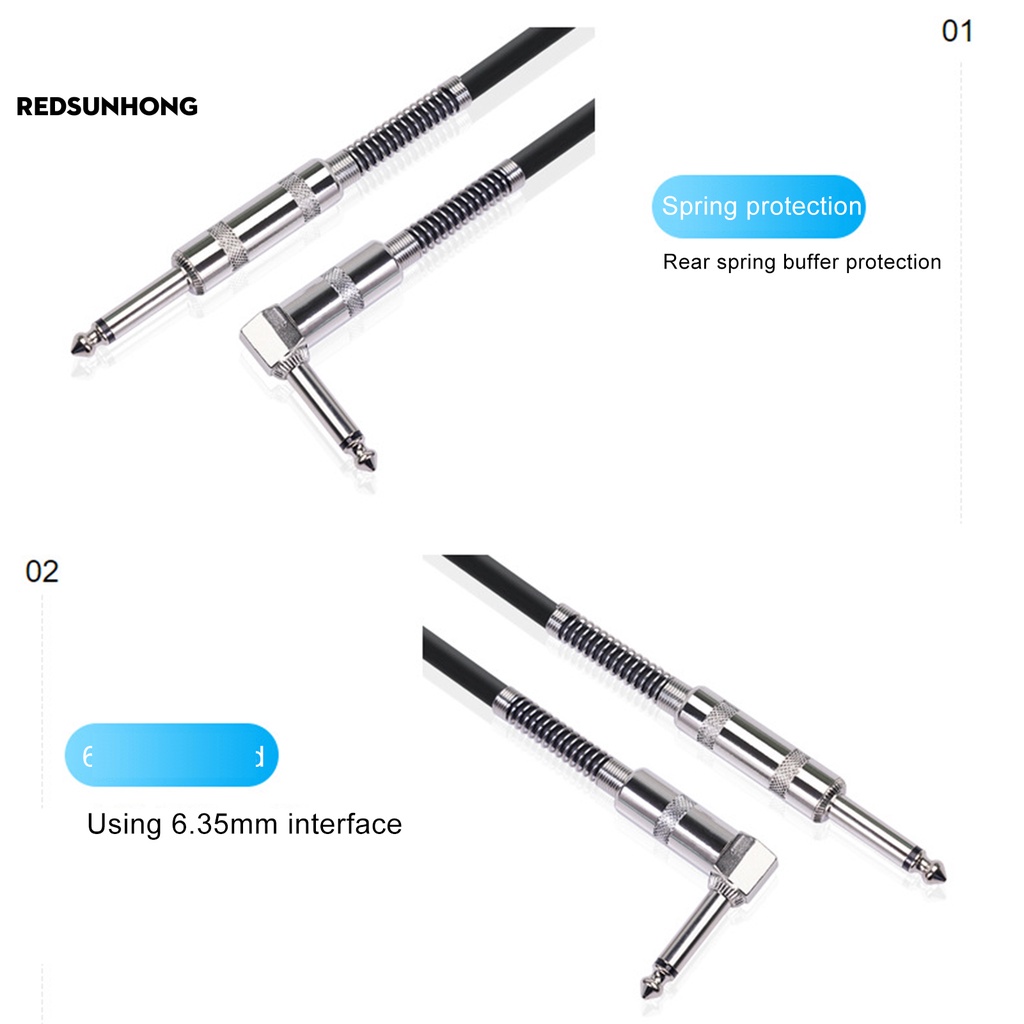 Dây cáp nối đàn guitar điện 90 độ