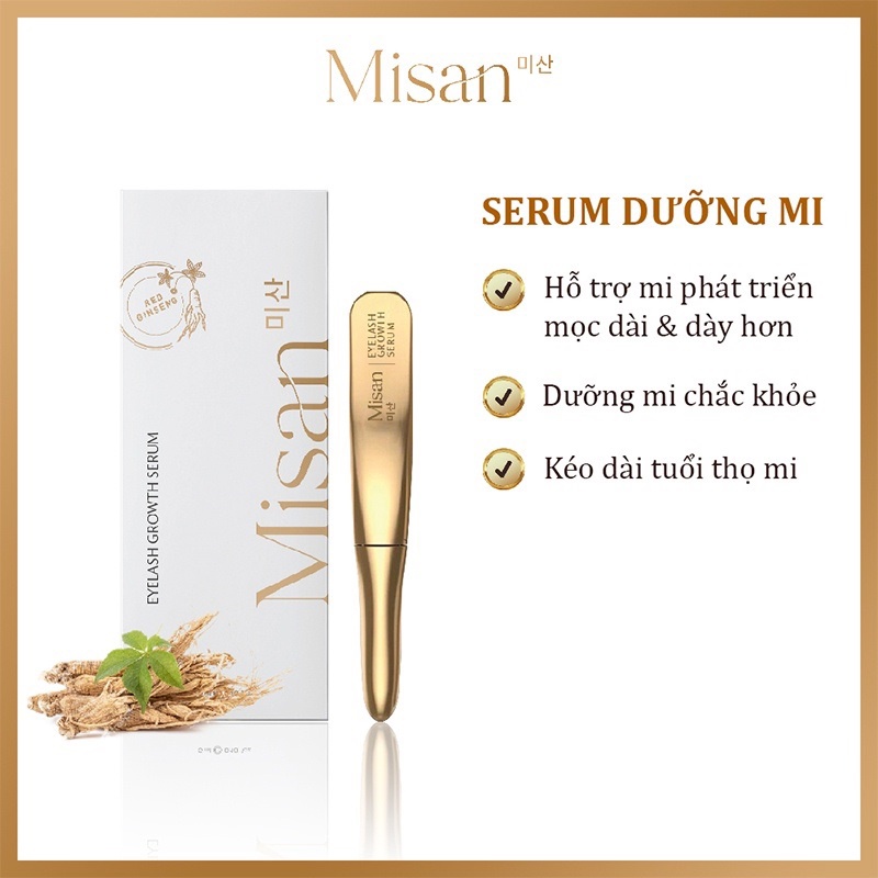 Serum Dưỡng Mi Misan - Làm Dài Mi - Kích Thích Mi Mọc Nhanh