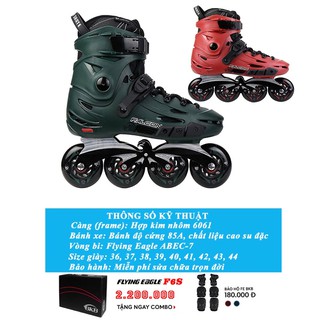 Giày patin flying eagle f6s falcon tặng bảo hộ chính hãng