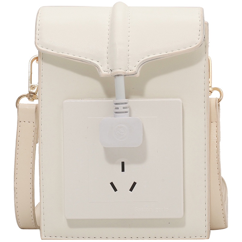 IELGY Túi Đeo Vai Có Khóa Thời Trang Sáng Tạo Sành Điệu Cho Nữ