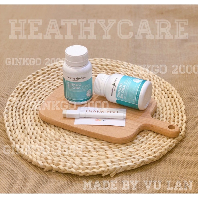 BỔ NÃO GINKGO BILOBA 2000mg Úc - 100 viên  - Xuất xứ Úc