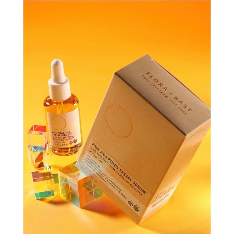 flora and bast age adapting facial serum