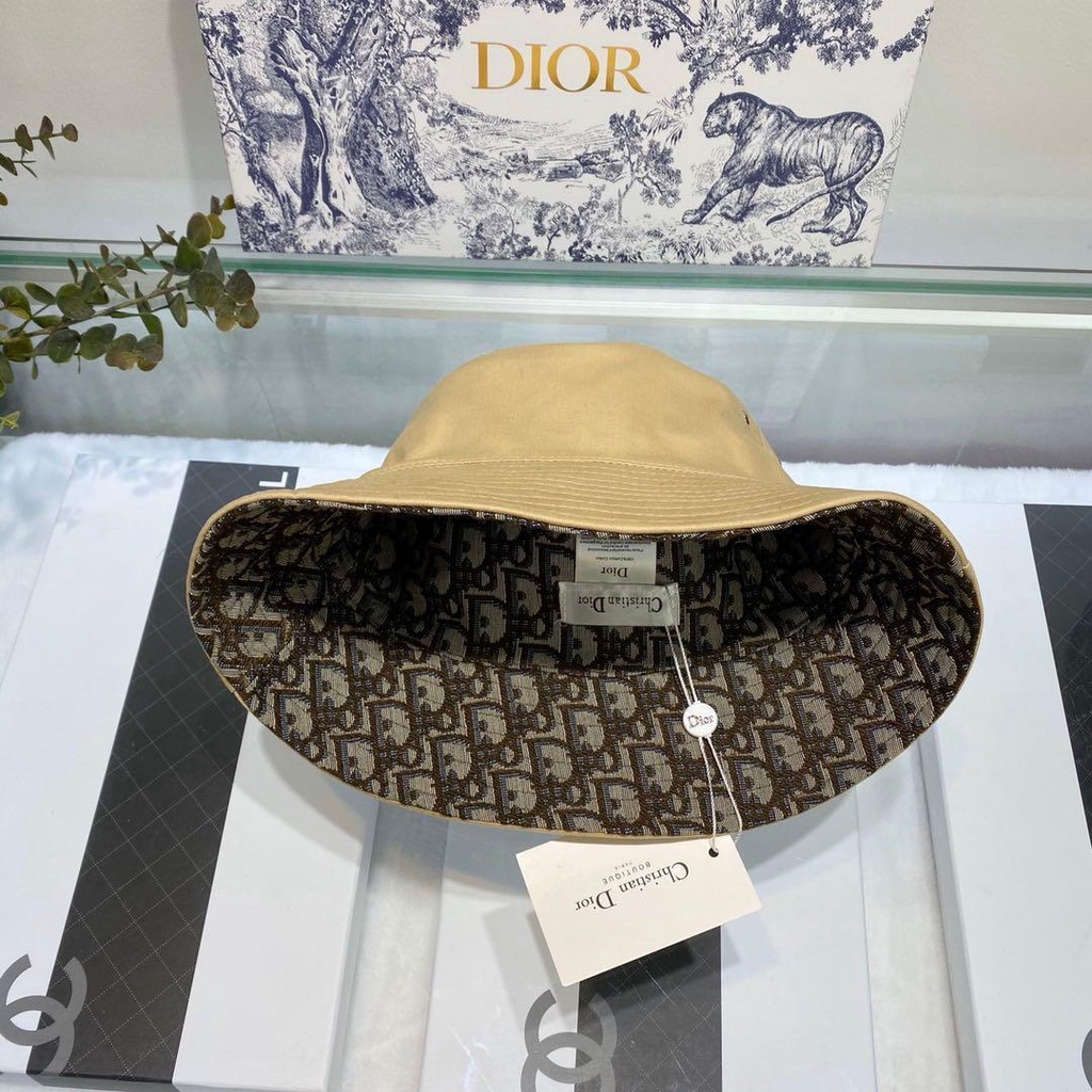 Nón Tai Bèo Hai Mặt Dior In Chữ D Thông Dụng Thời Trang Cho Nam Nữ