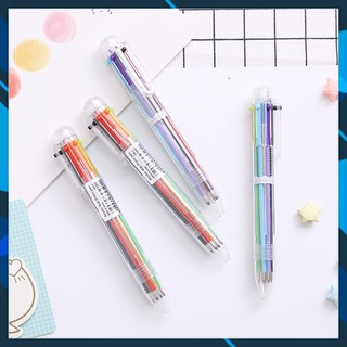 Bút Bi 6 Ngòi 6 Màu Độc Đáo