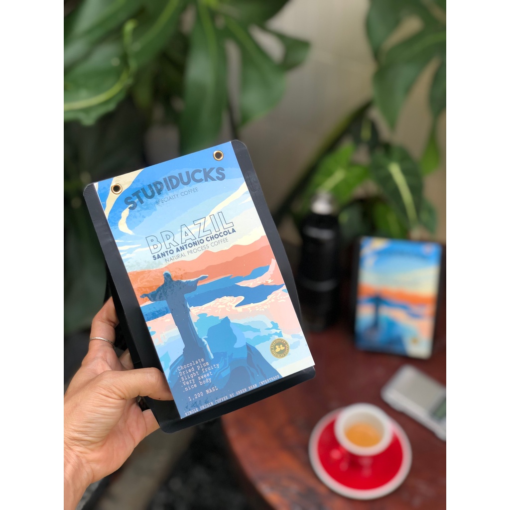 Cà Phê Espresso Single Origin Brazil Santo Antonio Chocola