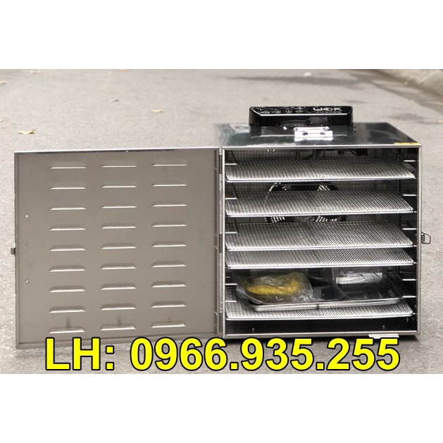 Tủ sấy thực phẩm, dược liệu, hoa quả, hải sản loại 10 Tầng INox