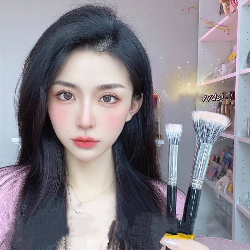 Cọ Trang Điểm Đánh Phấn Má Hồng Chuyên Nghiệp wool