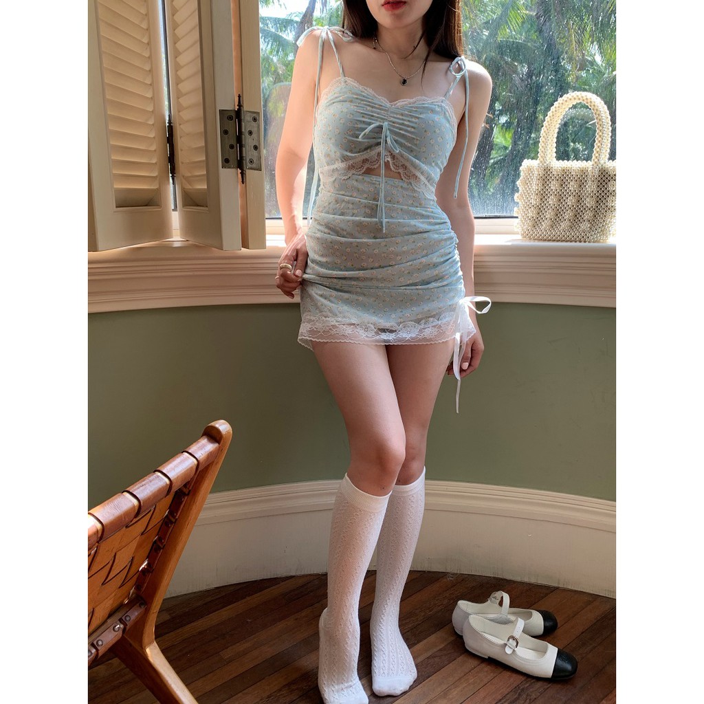 Đầm Hoa Thời Trang Thanh Lịch Đáng Yêu Cho Nữ | BigBuy360 - bigbuy360.vn