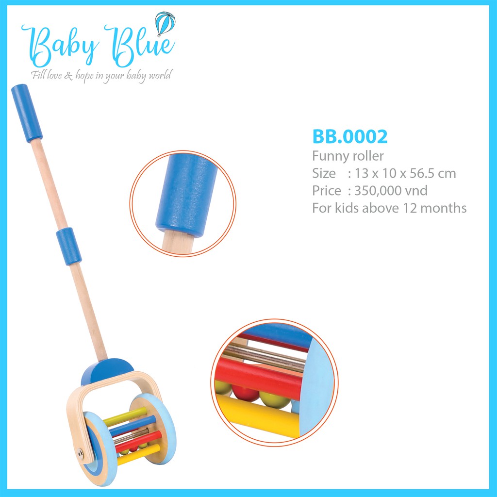 Đồ chơi gỗ - Cây kéo vui nhộn