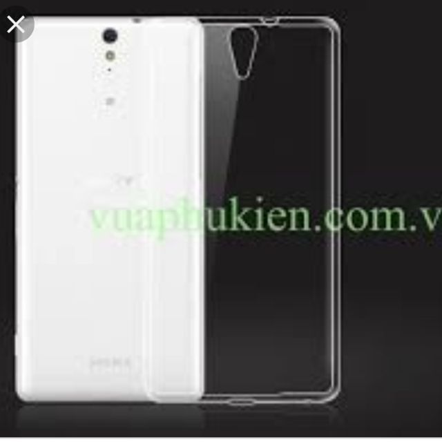 Bộ 2 ốp dẻo sony C5 ultra silicon trong suốt hàng cao cấp