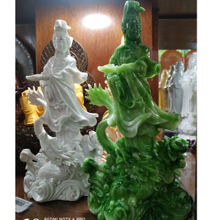 Tượng Phật Bà Quan Âm Đứng Rồng