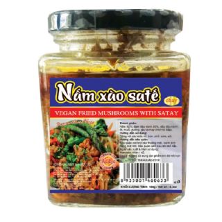 Nấm xào sa tế chay Âu Lạc