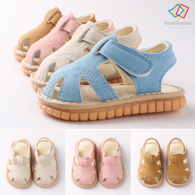 FCD☆ Baby Girl Boy Soft Sole Shoes Infant Toddler Summer Sandals Soft Bottom Non-Slip Shoes