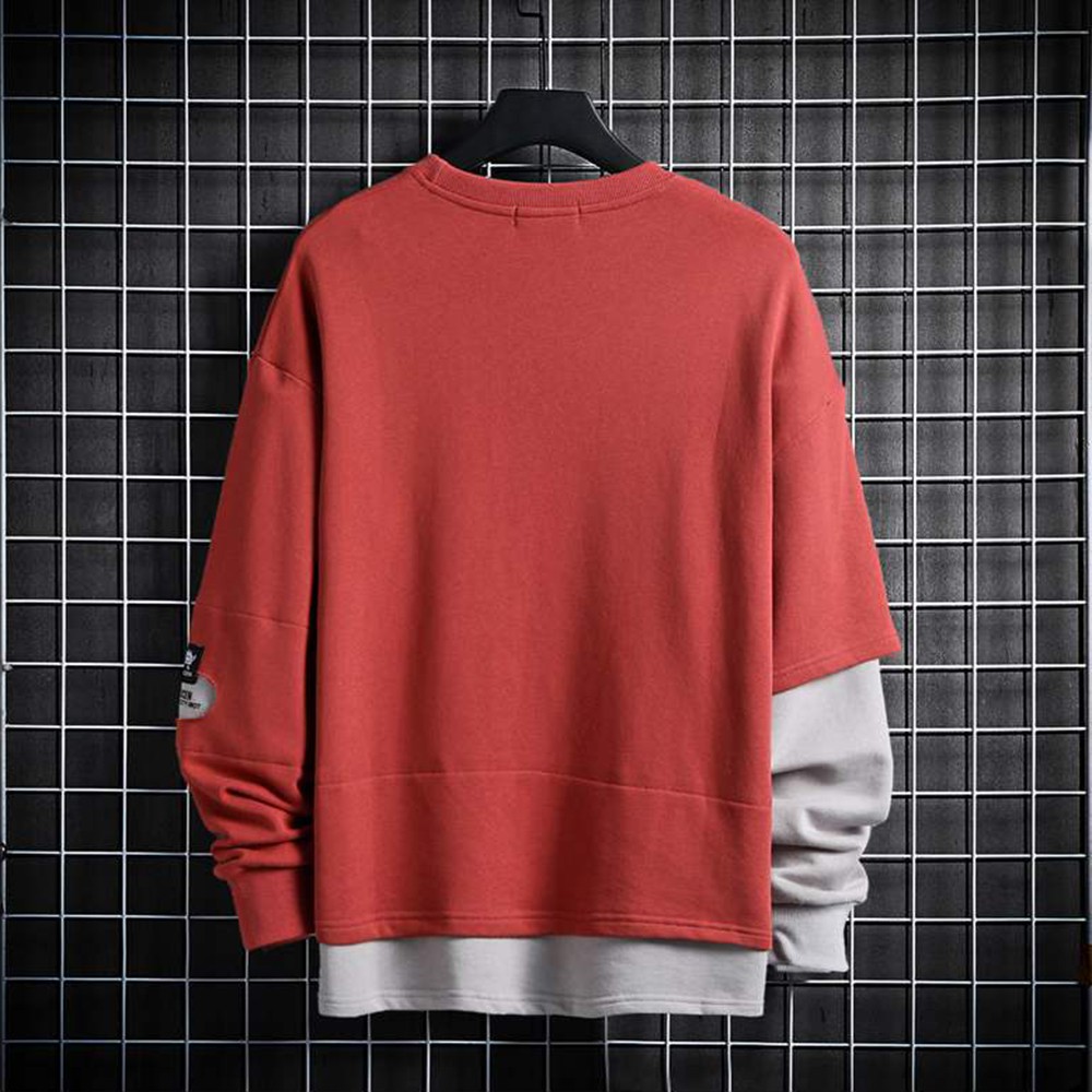 Áo Hoodies Nam Cổ Tròn Dài Tay Phối Lớp Tầng Hoạ Tiết Chữ Style Hàn Quốc ZENKODLMEN AO TOP NAM 90000155C | BigBuy360 - bigbuy360.vn