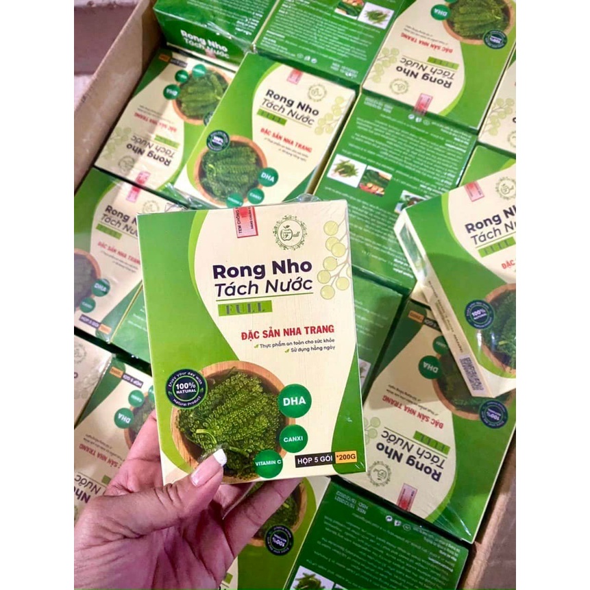 Rong nho tách nước Nha Trang hộp 200gr