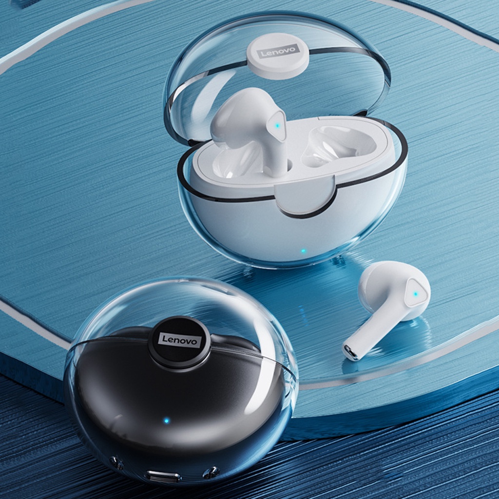 Tai nghe nhét tai không dây Lenovo Lp80 chống ồn 9d Tws kết nối Bluetooth 5.0 tích hợp micro cho Xiaomi