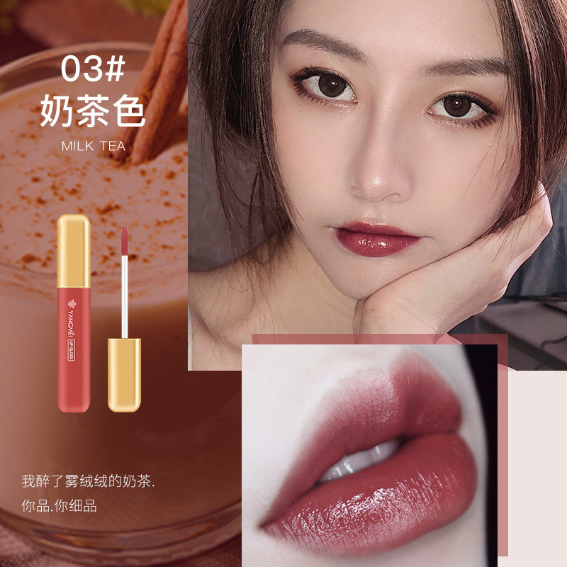 [Hàng mới về] Son Môi Dạng Lỏng Yangmei Màu Nhung Lì Lâu Trôi Chống Thấm Nước Dưỡng Ẩm | BigBuy360 - bigbuy360.vn