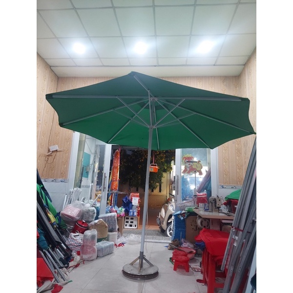 Dù lớn sân vườn 3 mét che nắng mưa ngoài trời chưa gồm chân đế