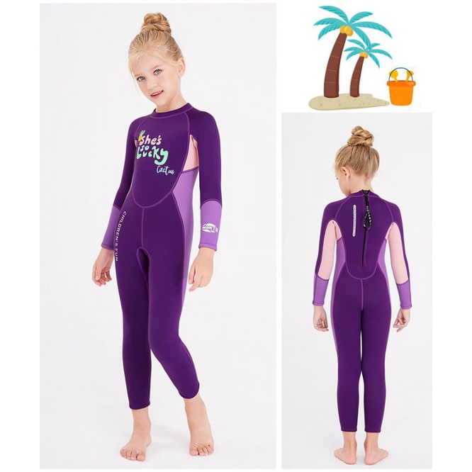 Đồ bơi giữ nhiệt bé gái mẫu mới