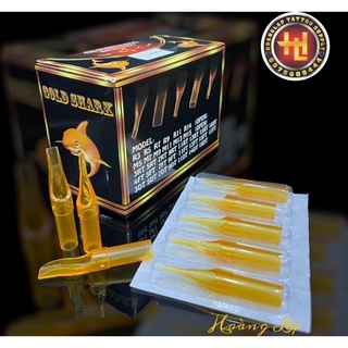 NGÒI NHỰA GOLD SHARK BÓNG + MÀU ( 50 ngòi )