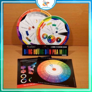 BẢNG HƯỚNG DẪN PHA MÀU