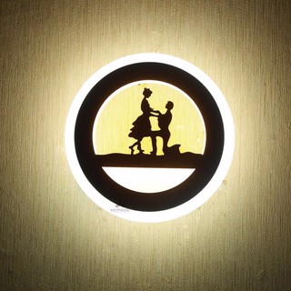 Đèn gắn tường Led trang trí phòng ngủ Blight 1019 – BL40*32*57