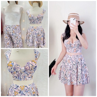 ẢNH THẬT - Đồ bơi cặp đôi nam nữ, BIKINI ĐÔI nam nữ họa tiết thổ cẩm - Đồ đôi, thời trang nam nữ Forever Couple Store