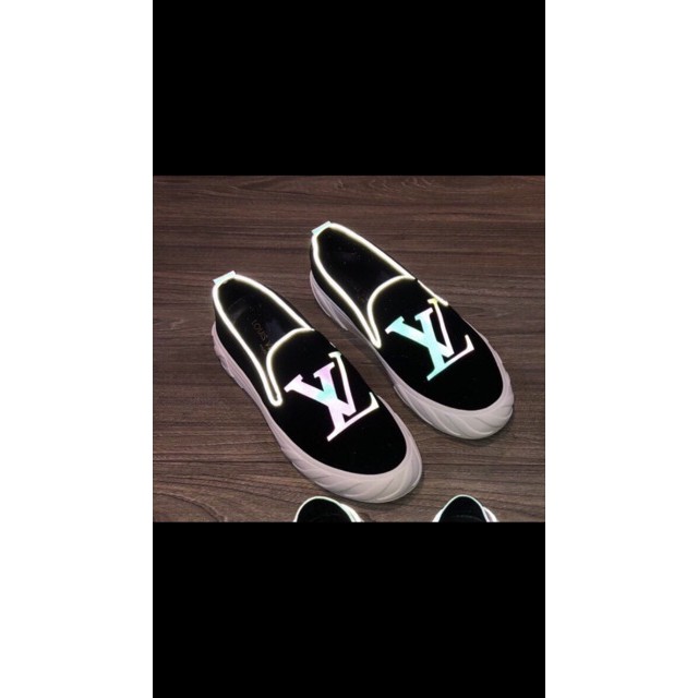 (Thanh Lí Hàng Nhập ) Giày Lười Nam Đế Xịn Sáp Thơm Vani Tem Phản Quang Cá Tính cực rẻ