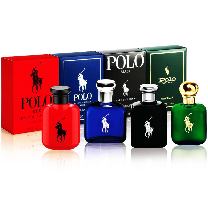 HOT Bộ 4 nước hoa nam mini RALPH LAUREN Polo EDT 4 x 15ml Cam kết chính hãng , hỗ trợ đổi trả trong 7 ngày