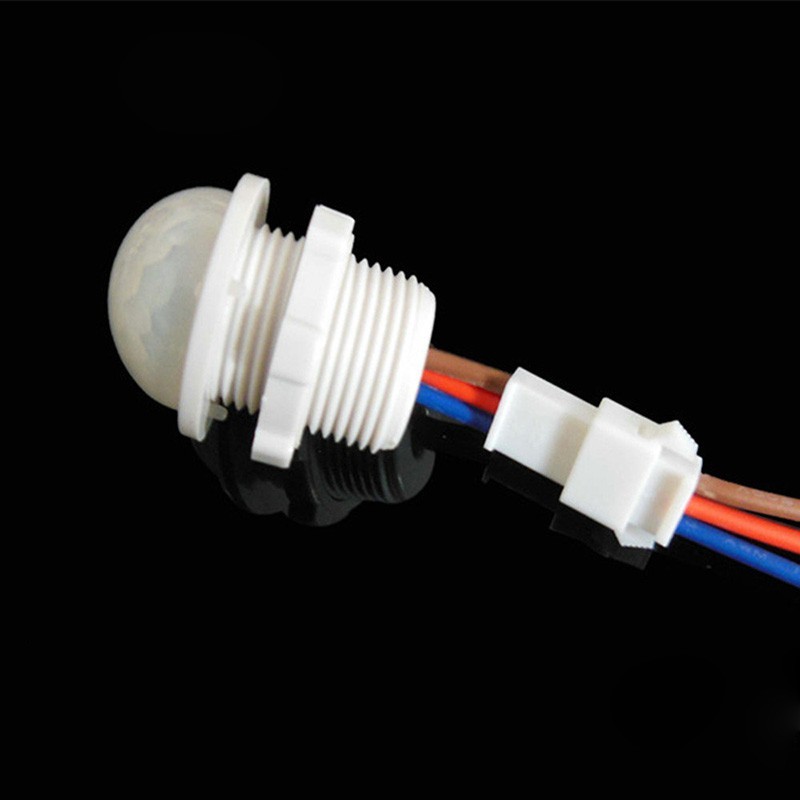 Công tắc cảm biến chuyển động hồng ngoại mini tắt mở đèn tự động hàng đẹp có chỉnh ngày đêm