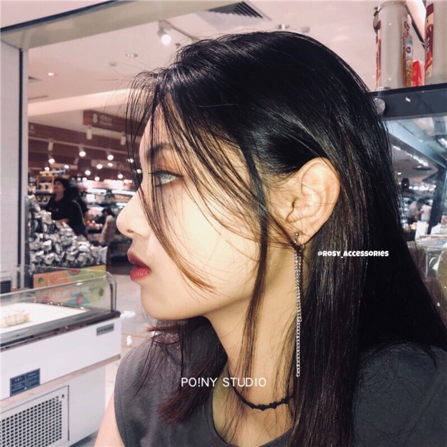 ROSY - KHUYÊN TAI XÍCH THẢ DÀI CÁ TÍNH