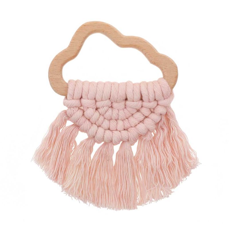 Đồ Chơi Vòng Tay Mọc Răng Hình Đám Mây Tự Nhiên Cho Bé