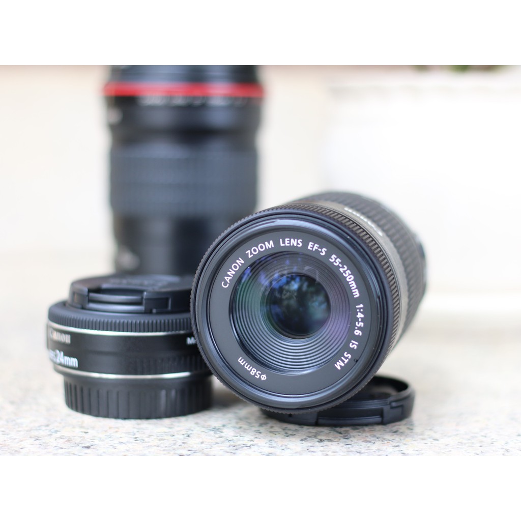 Canon EF-S 55-250mm f/4-5.6 IS STM Likenew