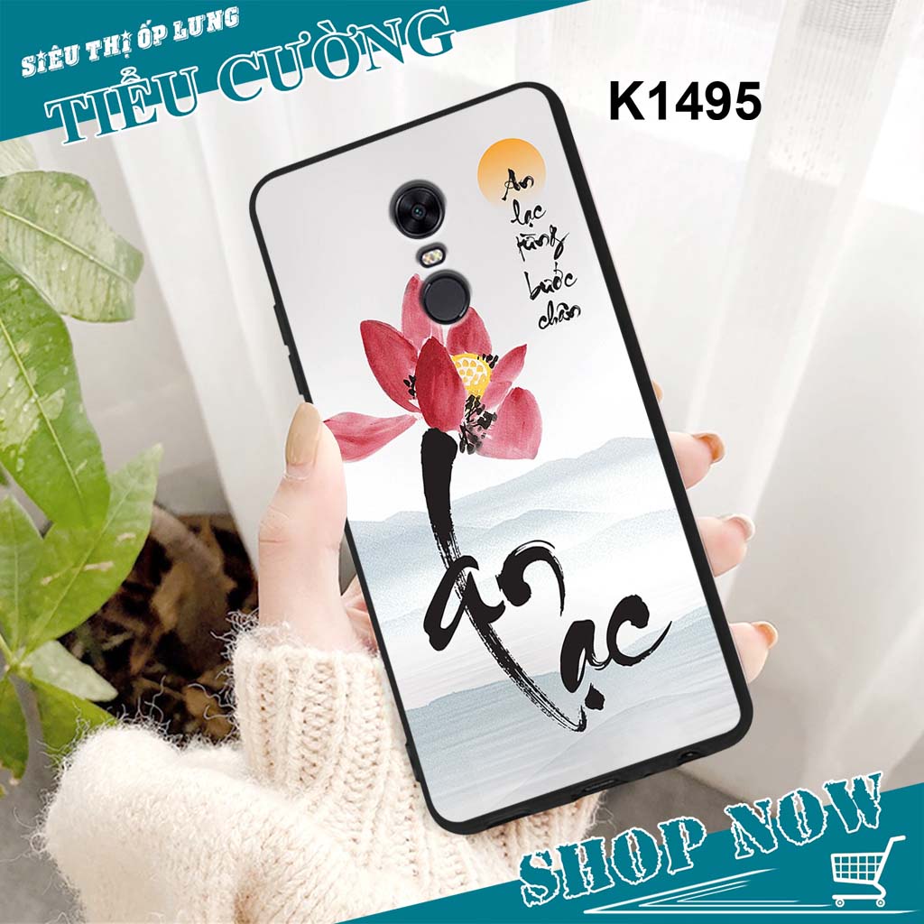 Ốp Xiaomi REDMI 5 / 5 PLUS in hình thời trang thư pháp RẺ BỀN ĐẸP