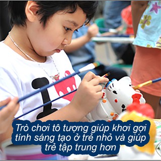 10 tượng tô màu size 5 - 10 cm