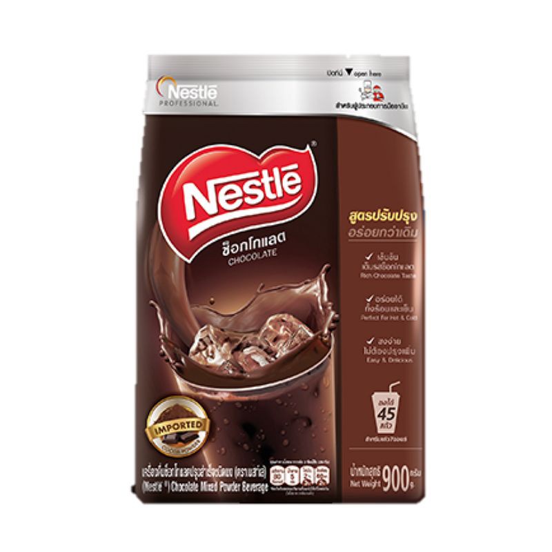 Bột Socola Nestlé Chocolate Thái Lan - Gói 900g