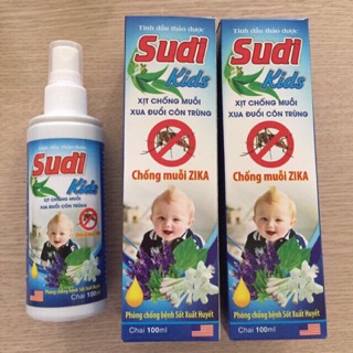 Xịt chống muỗi dành cho bé Sudi Kids ( dành cho bé từ 3 tháng tuổi )