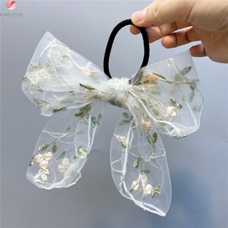Cột Tóc Nơ Ren Cổ Điển Cao Cấp No A133