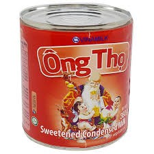 SỮA ĐẶC CÓ ĐƯỜNG ÔNG THỌ ĐỎ - HỘP THIẾC 380G