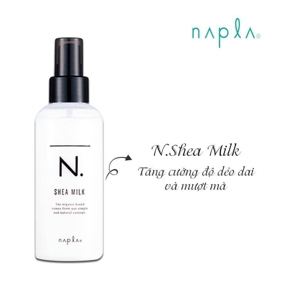 Sữa dưỡng tóc xả khô NAPLA N. SHEA MILK 150ml chính hãng