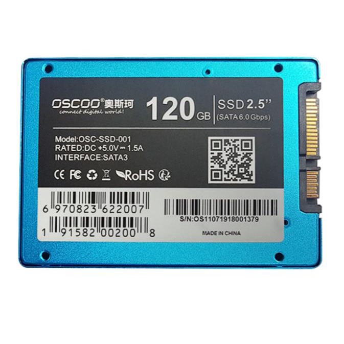 Ổ Cứng Mới SSD Adata, Oscoo 120G cài sẵn Window theo yêu cầu
