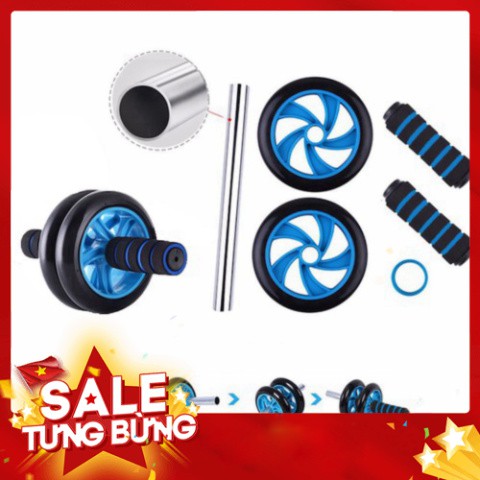 [FREE SHIP] 💥[Tăng Cơ-Tiêu Mỡ]💥Máy tập cơ bụng bánh xe Con Lăn AB - Dụng Cụ Tập GYM SIÊU HOT 💥BẢO HÀNH 3 THÁNG💥