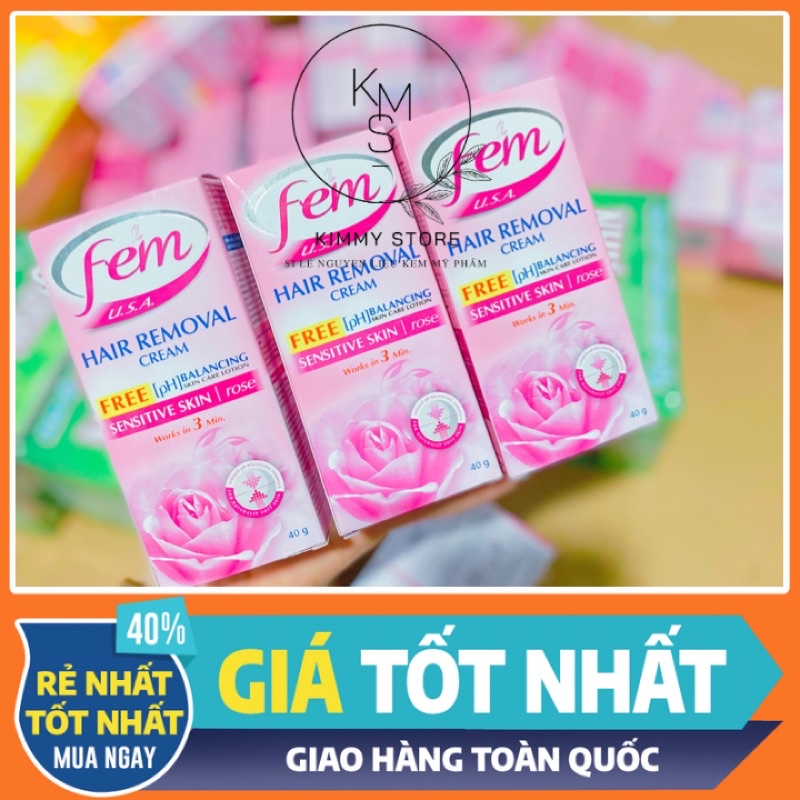 kem tẩy lông fem 40g thái chuẩn