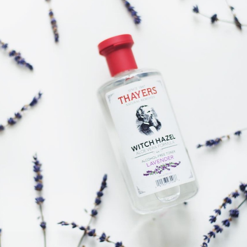 Nước Hoa Hồng Làm Sạch, Se Khít Lỗ Chân Lông Không Chứa Cồn Thayers Alcohol Free Witch Hazel Toner Lavender 355ml