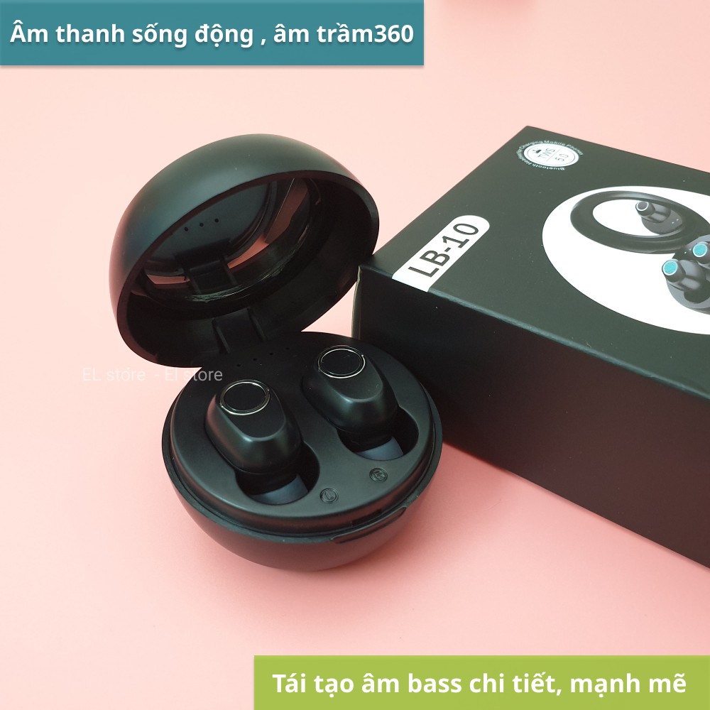 Tai nghe không dây LB10 | tai nghe Bluetooth cảm ứng,chống nước- chống ồn chủ động | BigBuy360 - bigbuy360.vn