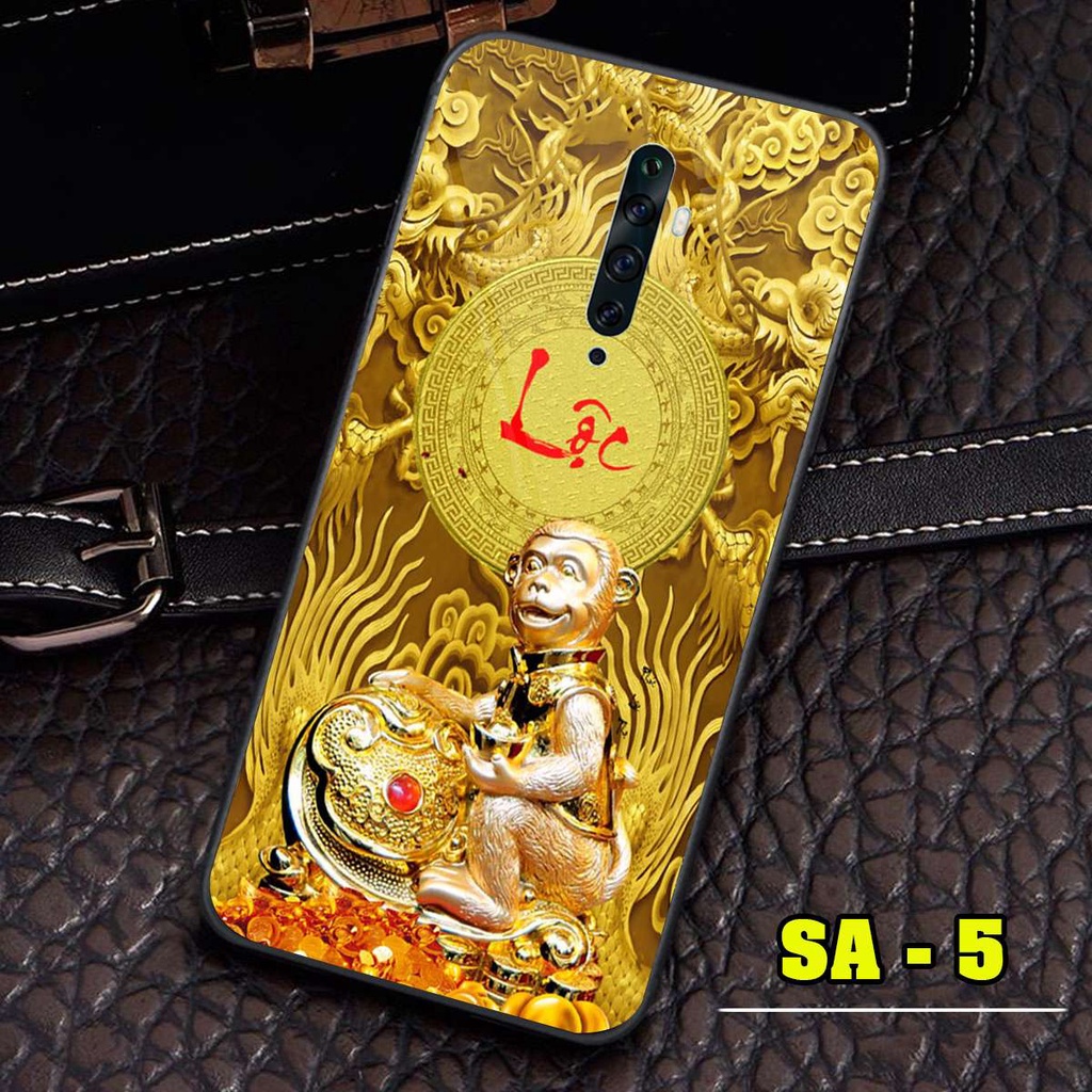 Ốp lưng 12 con giáp - Ốp in cho Oppo Reno 2 - Reno 2Z - Reno 2F trên mặt lưng kính sáng bóng