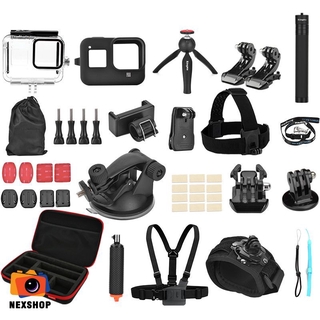 Bộ phụ kiện 43 trong 1 cho gopro hero 9 | kingma