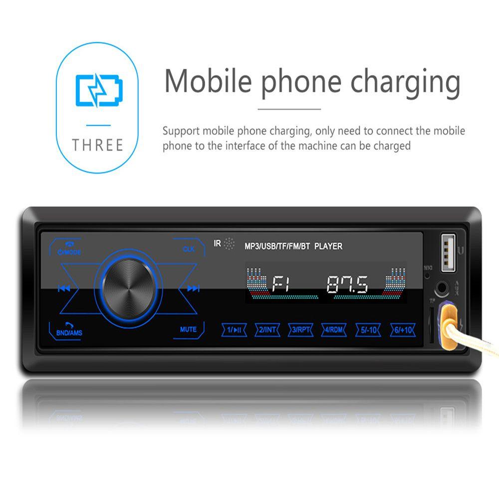PISTA Máy Nghe Nhạc MP3 12V FM / USB / AUX Rảnh Tay Cho Điện Thoại