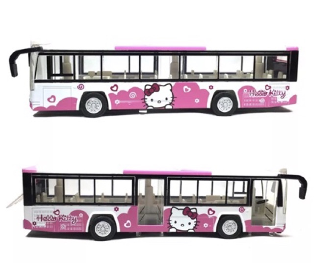 Có sẵn ✨✨ Mô Hình Xe Bus 1 Tầng ✨ Xe Bus 2 Tầng Hello Kitty ✨✨